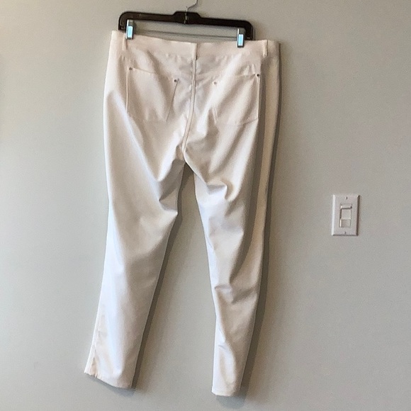 Lafayette 148 New York White Mercer Pants - Picture 6 of 12